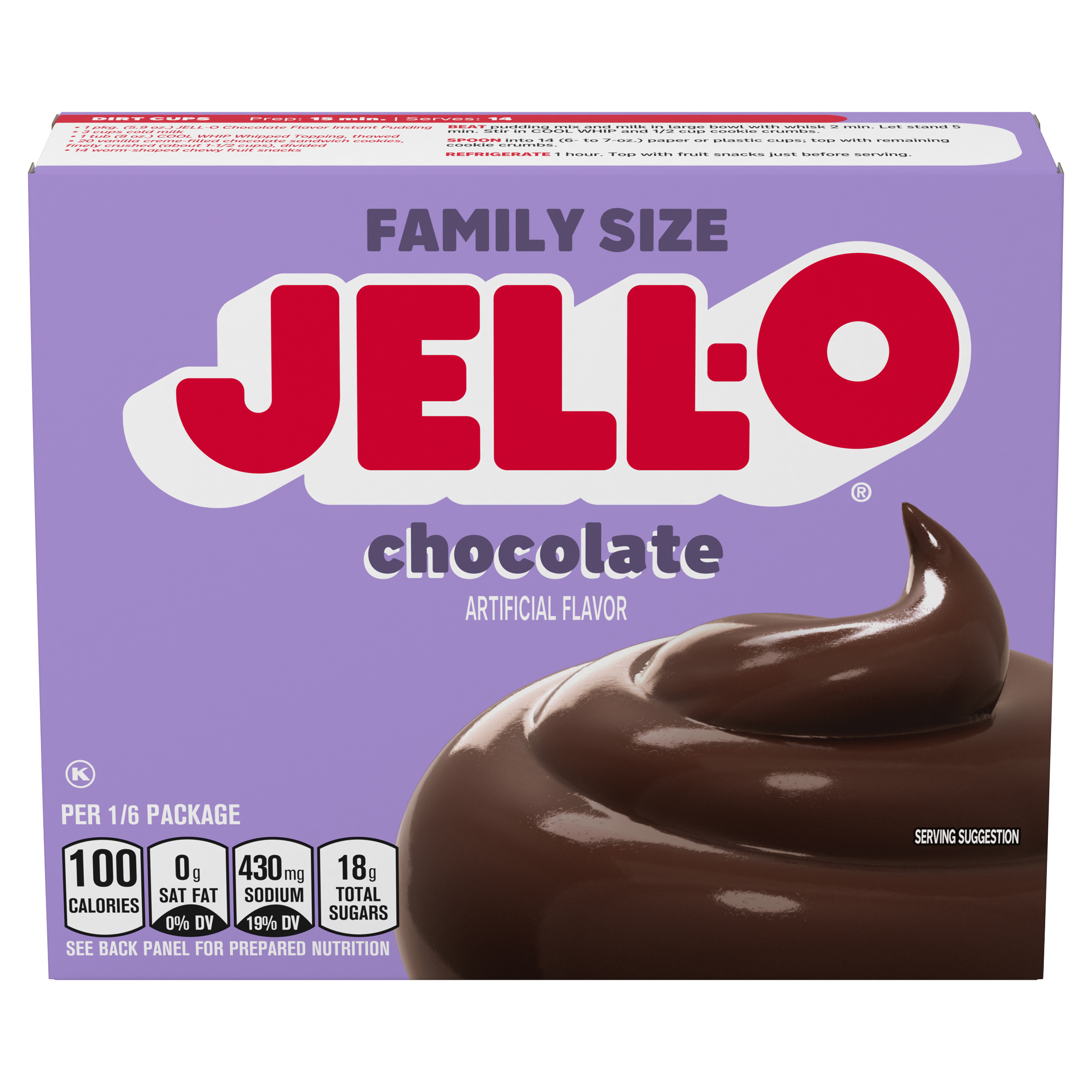 Chocolate Instant Pudding & Pie Filling Mix
