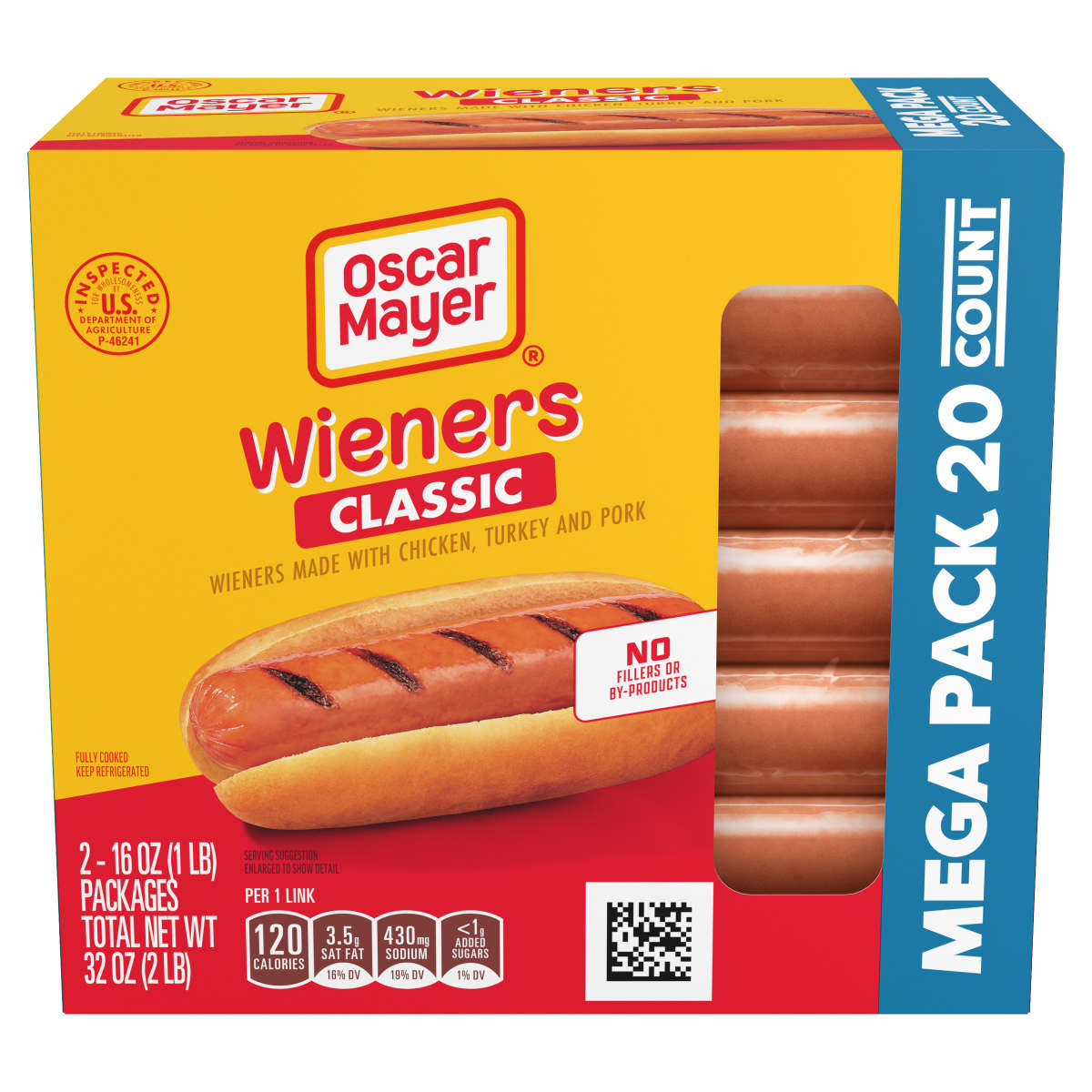 Classic Wieners Hot Dogs Mega Pack