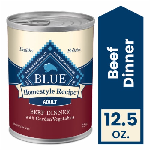 Blue Buffalo Homestyle Natural Adult Wet Dog Food Beef & Garden Vegetables