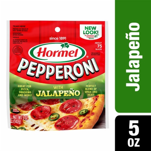 Hormel® Jalapeno Flavored Pepperoni Pillow Pack, 5 Oz