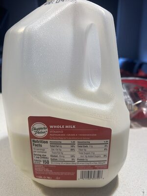 Shoppers Value Whole Milk