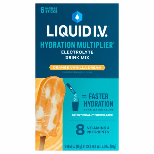 Liquid I.V. 6ct Orange Vanilla Dream - Carton
