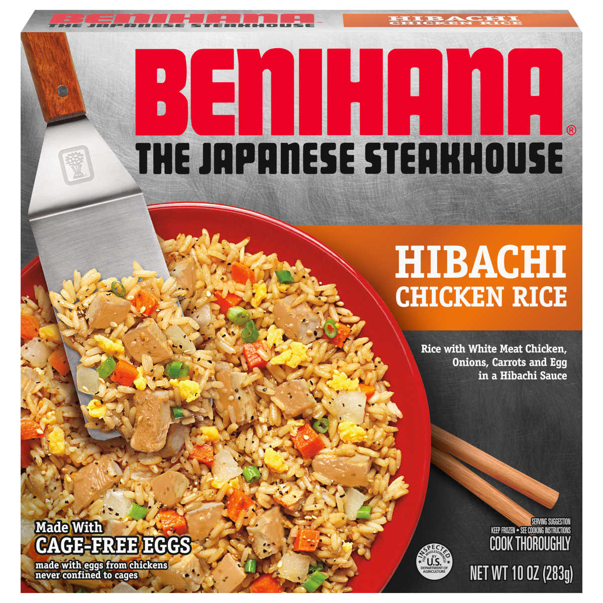 The Japanese Steakhouse Hibachi Chicken Rice Frozen Meal
