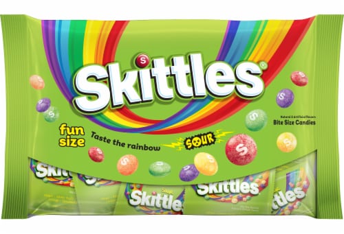 Skittles® Sour Fun Size Halloween Bite Size Candies