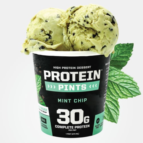 Protein Pints Mint Chip High Protein Ice Cream Pint