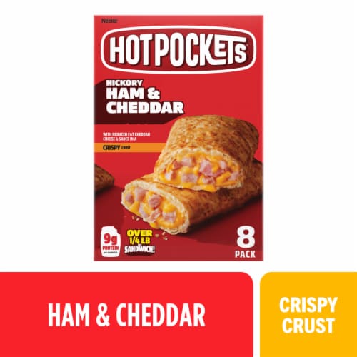 Hot Pockets Hickory Ham and Cheddar Frozen Meal
