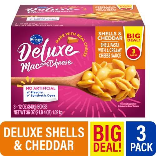 Kroger® Deluxe Shells and Cheddar Macaroni and Cheese BIG DEAL!