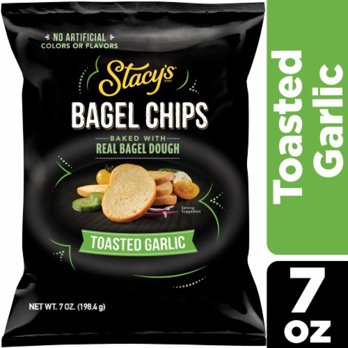 Stacy’s Bagel Chips Toasted Garlic No Artificial Colors or Flavors
