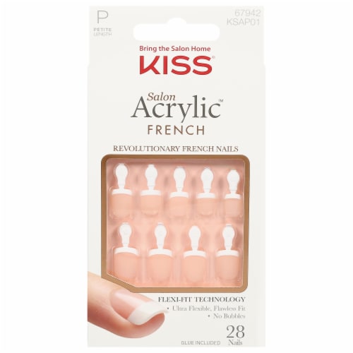 Kiss® Salon Acrylic Revelutionary French Nails Kit