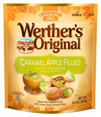 Werther's Original Limited Edition Fall Harvest Caramel Apple Filled Hard Candies