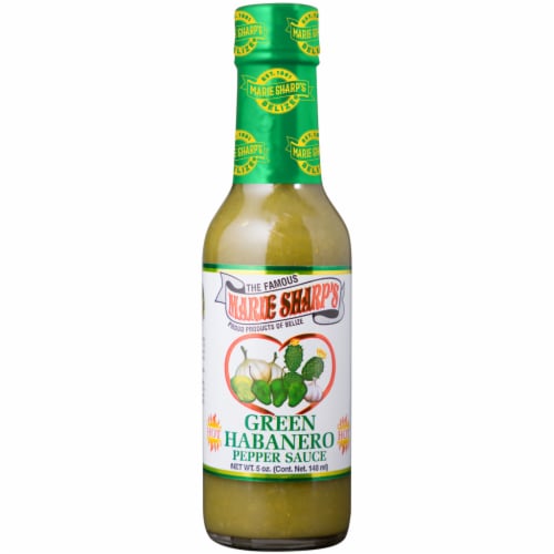 Marie Sharp's Green Nopal Habanero Pepper Hot Sauce