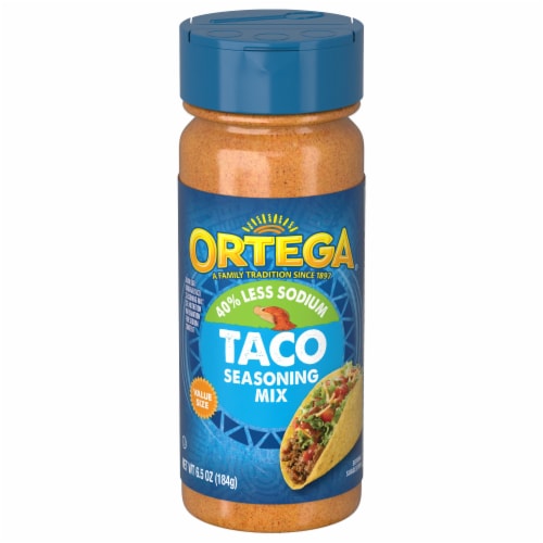 Ortega 40% Less Sodium Taco Seasoning Mix, Kosher