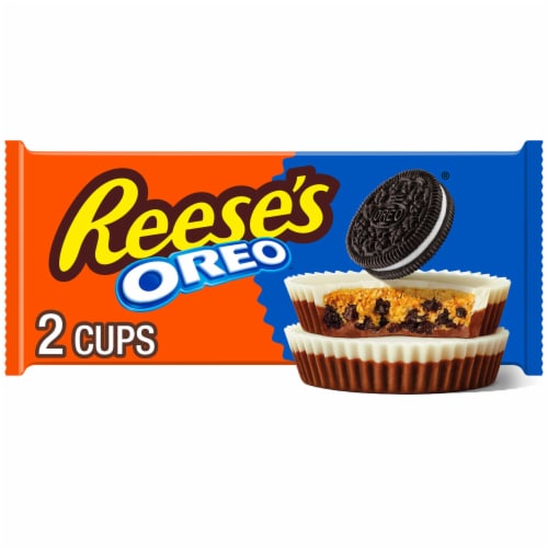 REESE'S OREO® Milk Chocolate and White Creme Peanut Butter Cups Candy Pack
