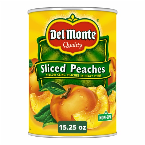 Del Monte Yellow Cling Sliced Peaches in Heavy Syrup