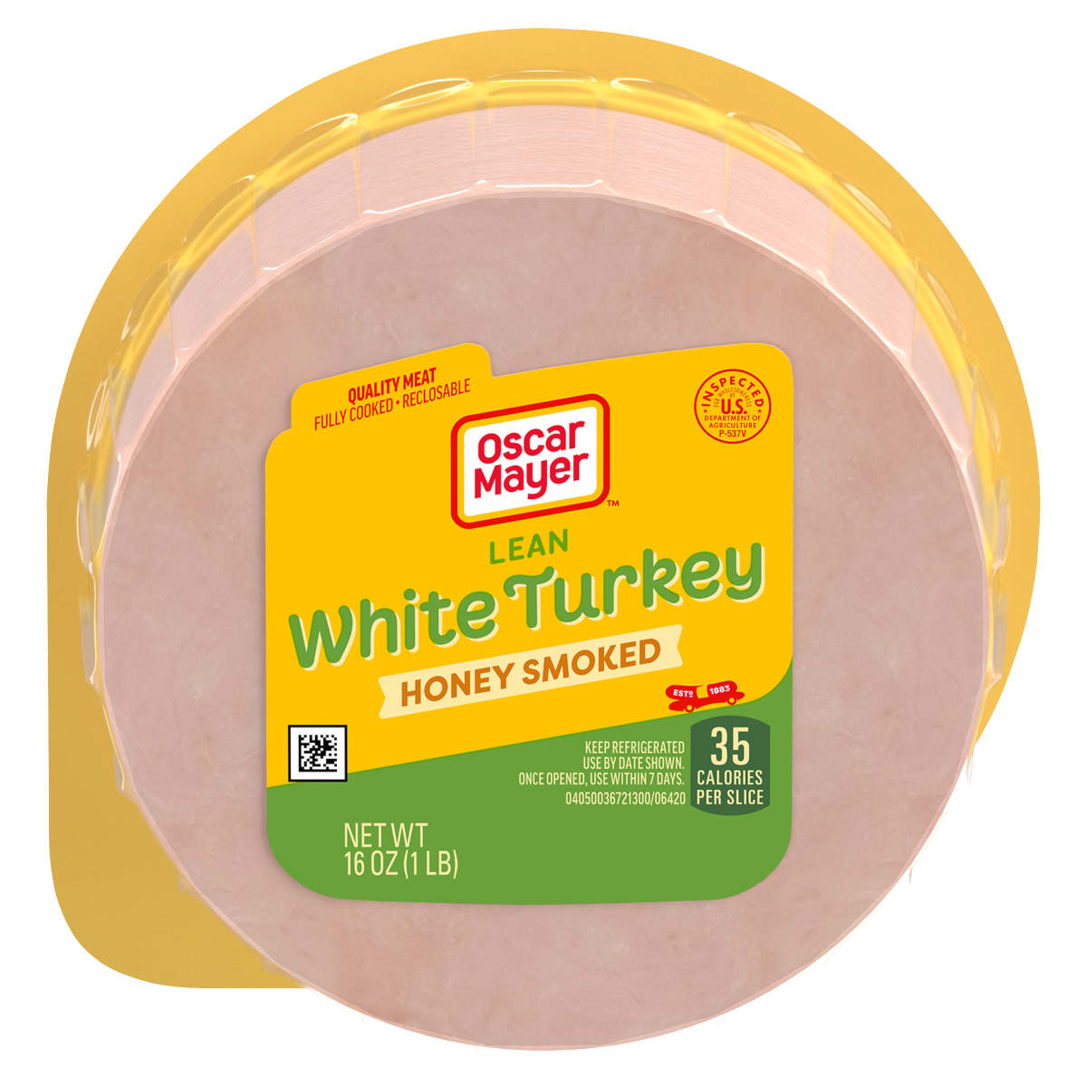 Lean Honey Smoked White Turkey Sliced Deli Meat