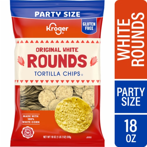 Kroger® White Corn Rounds Tortilla Chips