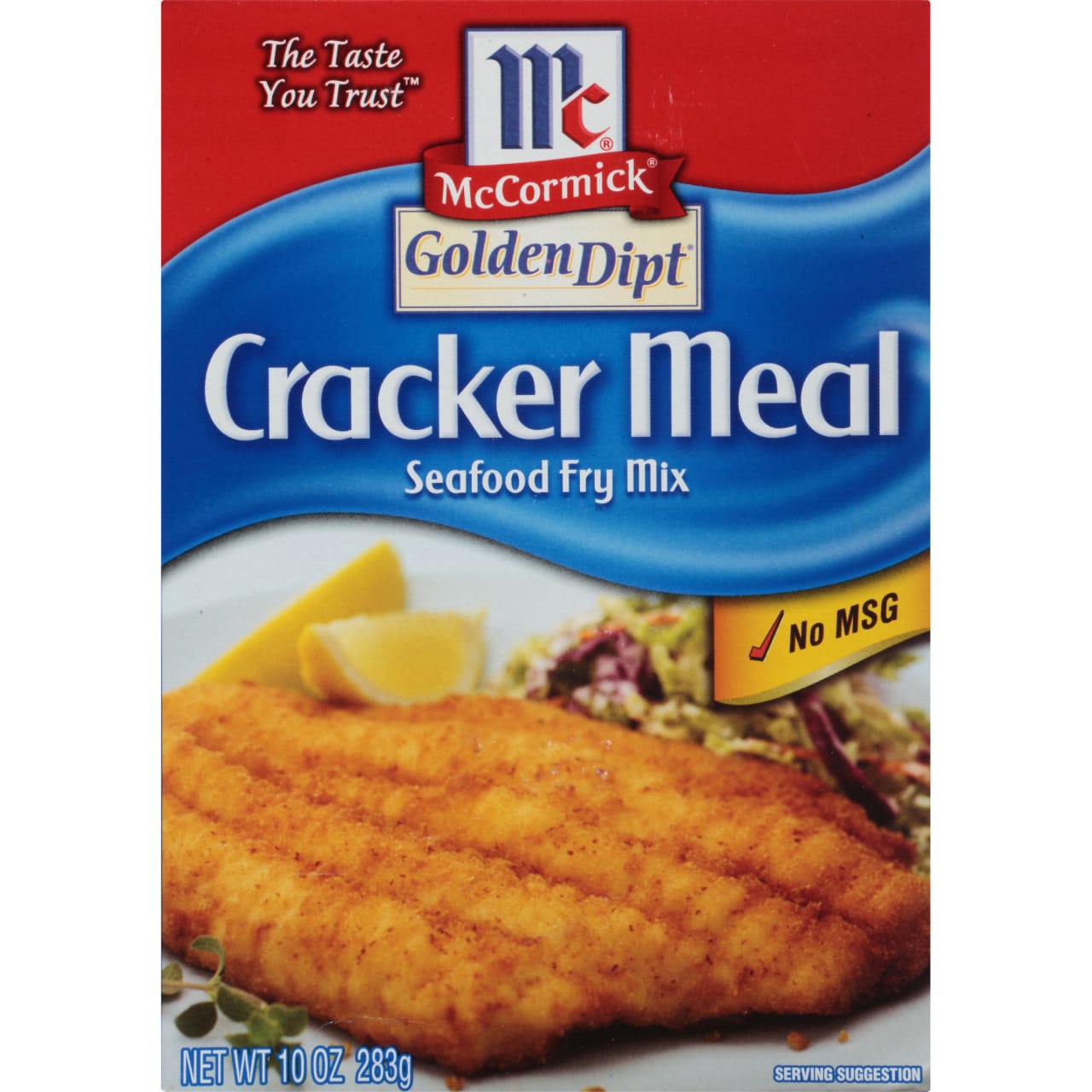 McCormick Golden Dipt Cracker Meal Seafood Fry Mix, 10 oz