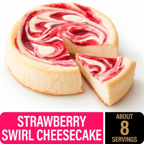 Private Selection® Strawberry Swirl New York Style Cheesecake