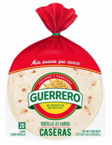 Guerrero Caseras Fajita Size Flour Tortillas