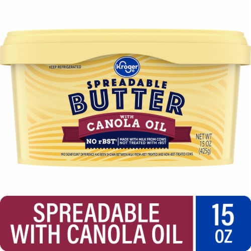 Kroger® Butter with Canola Oil Spreadable Tub