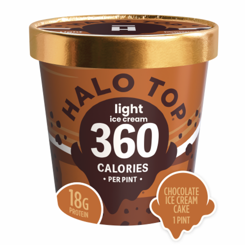 Halo Top Chocolate Ice Cream Cake Light Ice Cream