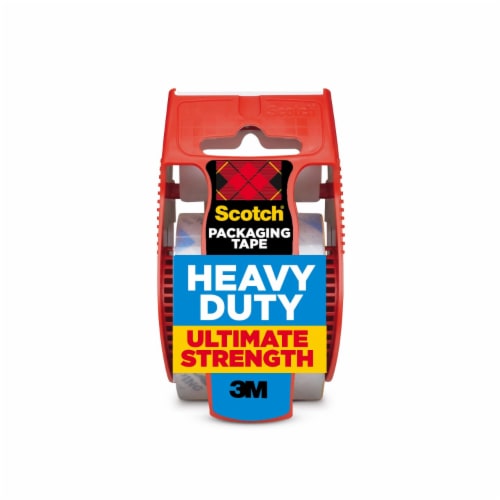 Scotch® Heavy Duty Shipping Packaging Tape, 1.88 in x 22.2 yd, 1/Pack with Dispenser