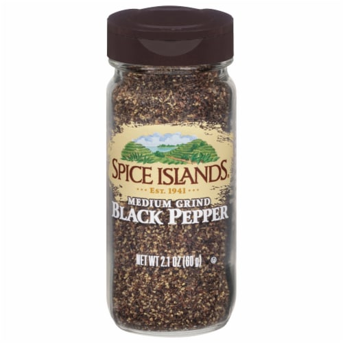 Spice Islands Medium Grind Black Pepper, Kosher