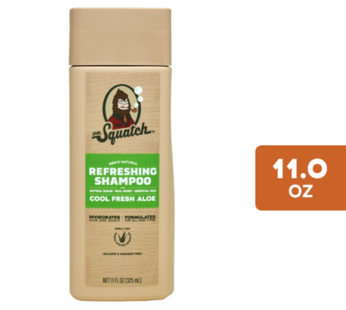 Dr. Squatch® Cool Fresh Aloe Men's Natural Shampoo