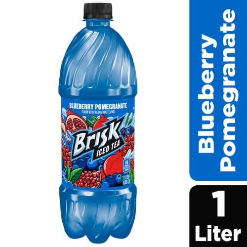 Brisk Blueberry Pomegranate Iced Tea 1 Liter