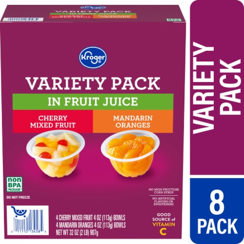Kroger® Fruit Cups Two Flavor Variety Pack