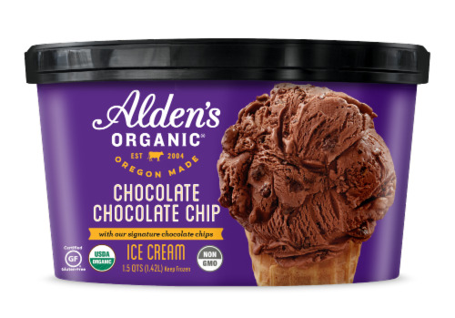 Alden's Organic® Chocolate Chocolate Chip Ice Cream
