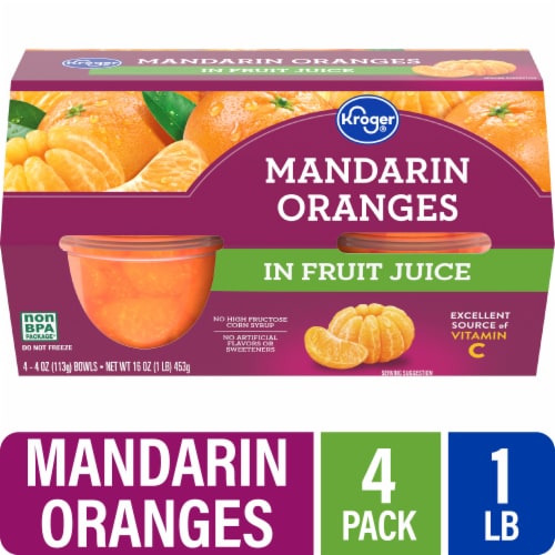 Kroger® Mandarin Orange Cups in 100% Juice