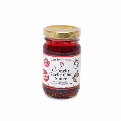 Mishima Chef Troy's Recipe Extra Hot Crunchy Garlic Chili Sauce