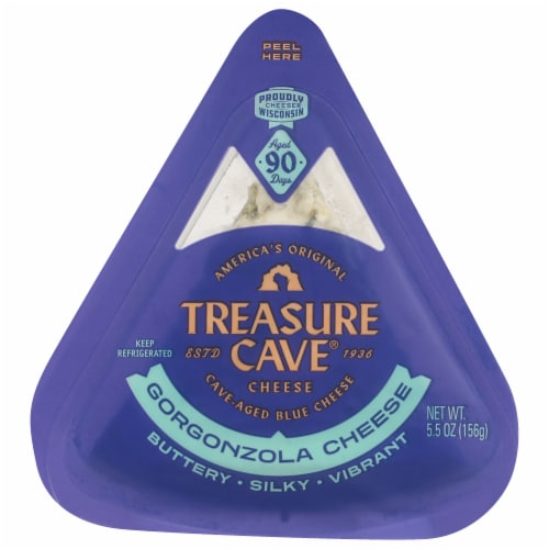 Treasure Cave® Gorgonzola Cheese Wedge