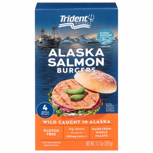 Trident Seafoods® Alaskan Salmon Burgers