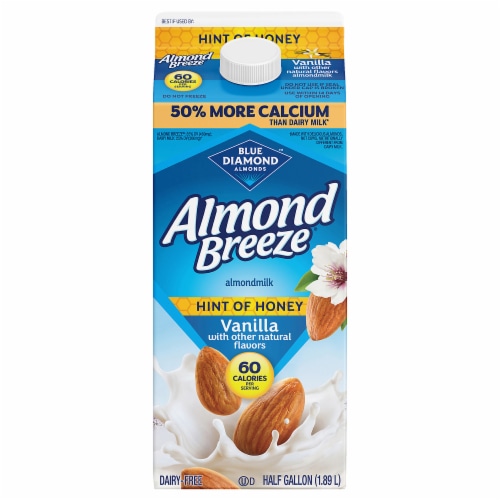 Almond Breeze® Dairy-Free Hint of Honey Vanilla Almond Milk