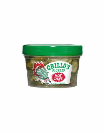 Grillo's® Pickles Hot Dill Chips