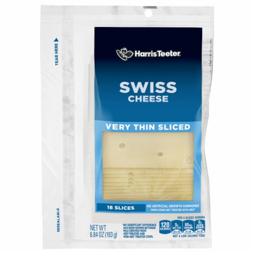 Harris Teeter™ Very Thin Swiss Sliced Cheese
