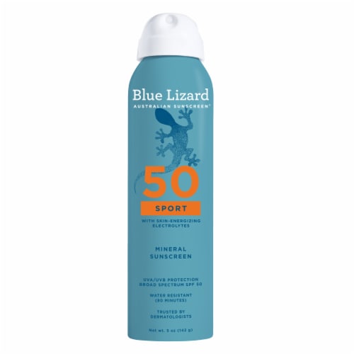 Blue Lizard Sport Spray SPF 50 Skin-Energizing Electrolytes