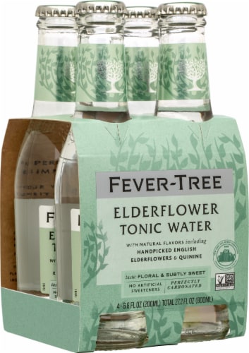 Fever-Tree Elderflower Tonic Water 4x200ml