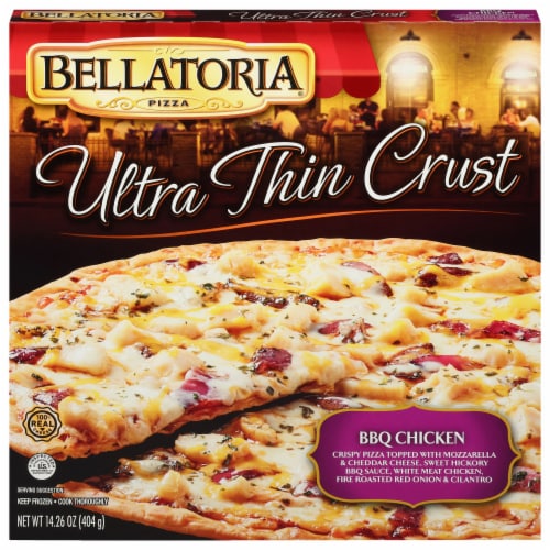 Bellatoria® BBQ Chicken Ultra Thin Crust Frozen Pizza