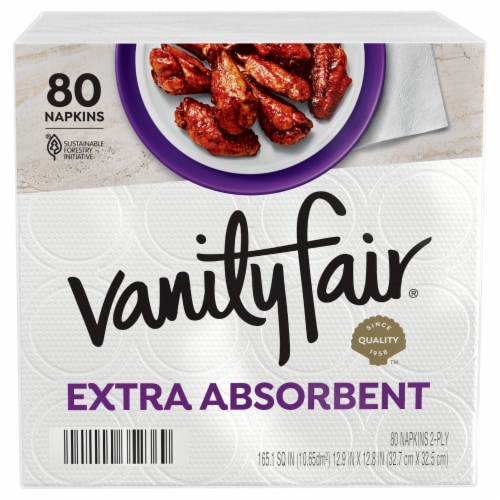Vanity Fair® Extra Absorbent Premium Paper Napkins