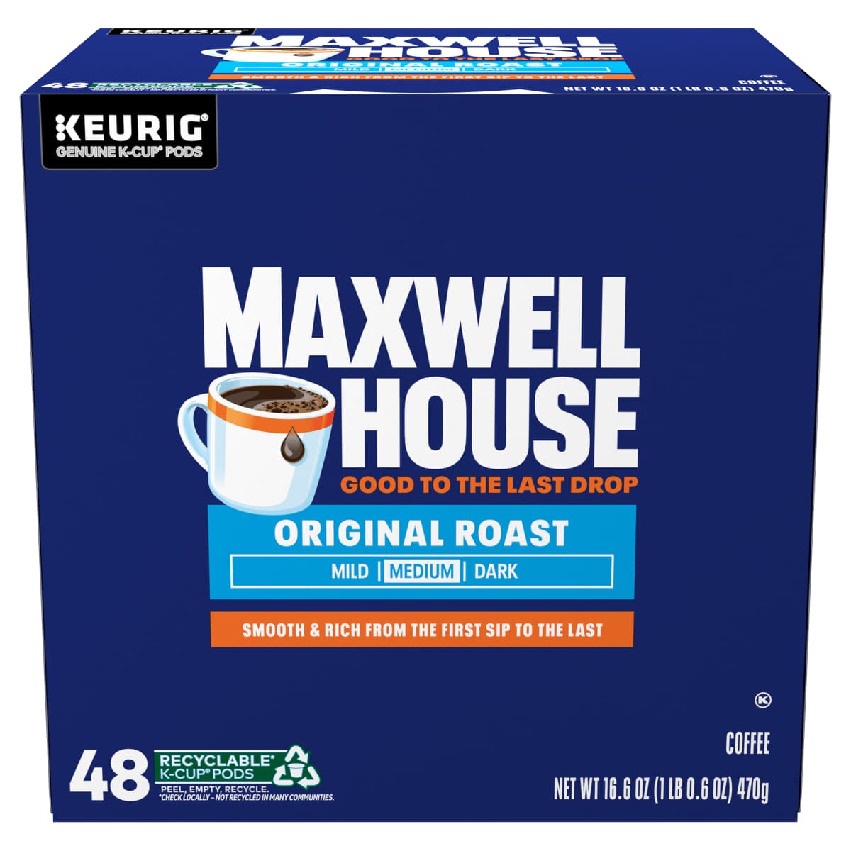 Original Roast Medium Roast K-Cup Coffee Pods