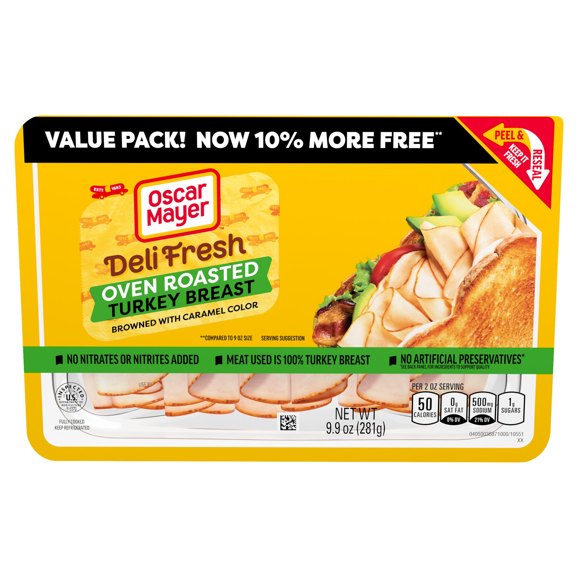 Deli Fresh Oven Roasted Turkey Breast