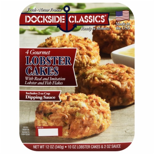 Dockside Classics Lobster Cakes 4 Count
