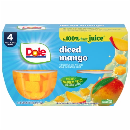 Dole Diced Mango In Juice