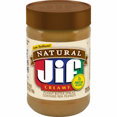 Jif Creamy Natural Peanut Butter