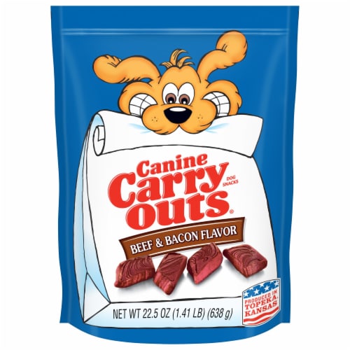 Canine Carry Outs Beef & Bacon Flavor Dog Treats