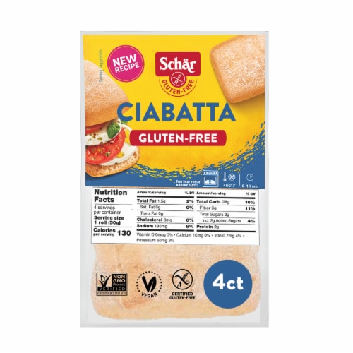 Schar Gluten Free Ciabatta Rolls