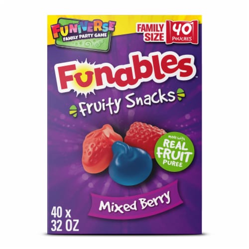 Funables Mixed Berry Fruity Snacks Box